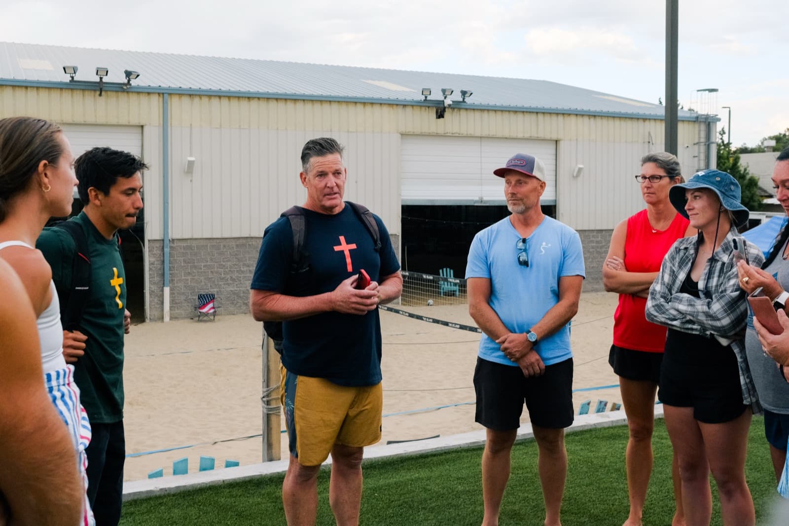 Ministry outreach at tournament