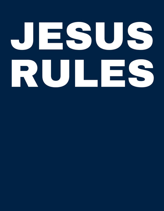 Original JESUS RULES T-Shirt
