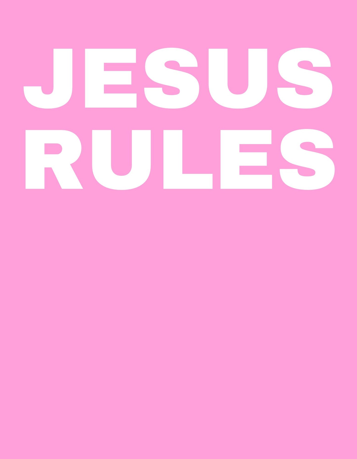 Original JESUS RULES T-Shirt